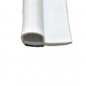 AP Products RV Slide Out D-Seal with Wiper White 5/8 inch Width with Adhesive - 018-314