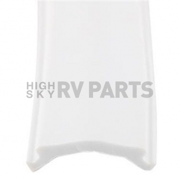AP Products Trim Molding Insert - 50' x 3/4 inch Polar White Plastic - 011-398 