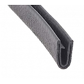 AP Products U-Type Door Window Channel Seal Trim Black - 018-3006