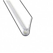 AP Products Universal Door Window Channel Seal White - 018-635-216
