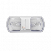AP Products Interior Light  LITECO Double Ceiling Light Clear