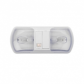 AP Products Interior Light  LITECO Double Ceiling Light Clear