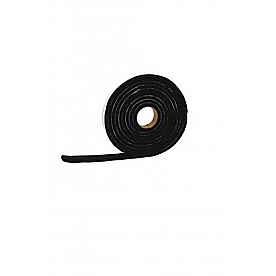 Multi Purpose Weather Stripping RV 10' x 3/8 inch Roll Black 