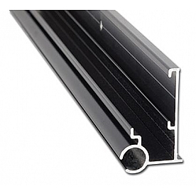 AP Products Awning Rail - 8 Feet Black Aluminum - 021-56302-8