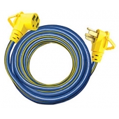 Voltec Pro Series RV Power Supply Cord, 50 Amp, With Plug Handle Grip, 30'