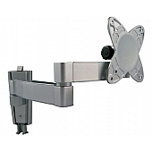 ASA Electronics TV Wall Mount Double Swing Arm Gray