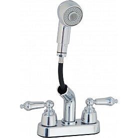 Averen Relaqua Faucet 2 Teapot Handle Chrome Plastic for Kitchen AP-4214