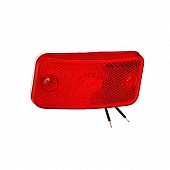 Bargman Clearance Marker Light 178 Series Red
