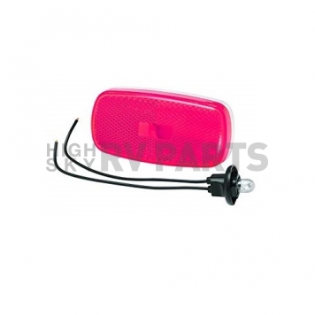Bargman Clearance Marker Light 59 Series Red with White Base