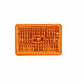 Bargman Clearance Marker Light Amber LED with White Base