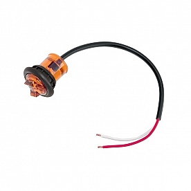 Bargman Marker LED Light Amber - with Grommet and 7 Inch Wire Pigtail - 54201-003