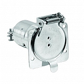 Bargman Trailer Wiring Connector 7 Blade Vehicle End Metal - 54-57-503