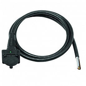 Bargman Trailer Wiring Connector, Car End, 7-Way Blade - Super Sealed - 51-97-410 