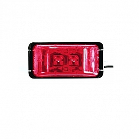 Bargman Side Marker Light 37 Series Red Lens