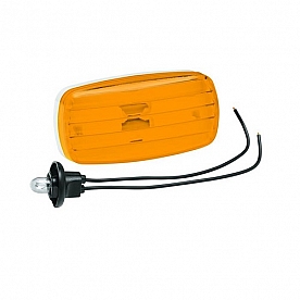 Bargman Side Marker Light 58 Series Amber Lens
