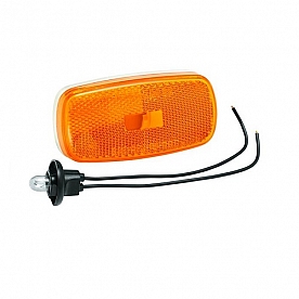Bargman Side Marker Light 59 Series Amber Lens