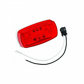 Bargman Side Marker Light LED Bulb Red Lens - 47-58-031