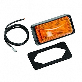 Trailer Light 37 Series  Amber Lens  2-1/2 X 1-1/4 Inch