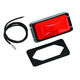 Trailer Light 37 Series Red Lens 2-1/2 X 1-1/4 Inch