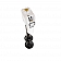 Barker VIP 3500 Power Electric A Frame Tongue Jack 18 inch - White - 30828 