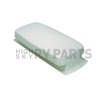 RV Refrigerator Vent Cover Plastic Off White 22 inch x 9-3/4 inch