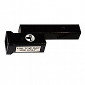 Blue Ox 2 inch Trailer Hitch Receiver Tube Adapter - 2 inch Drop/ Rise - BX88128