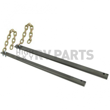 Blue Ox Weight Distribution Hitch Trunnion Bar 1000 Lb Set of 2 - BXW4007