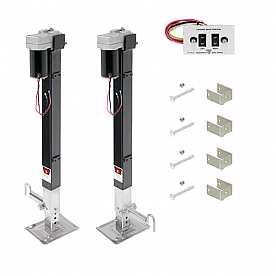 Bulldog Fifth Wheel Trailer Power Landing Gear Kit 10000 LB OEM Series 500161