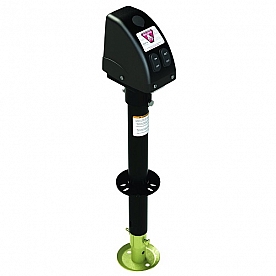 Bulldog Trailer A-Frame Powered Drive Jack 3500 Lb 14 inch - Black 500187 