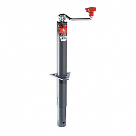 Bulldog Trailer A-Frame Round Topwind Jack - 2000 LB Gray 155022 