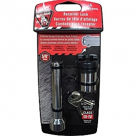 Bulldog Trailer Hitch Pin Dogbone 5/8 inch Diameter, Keyed Lock