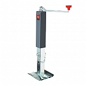 Bulldog Trailer Square Topwind Tongue Jack - Gray 7.2K - 10K Lift 180304 