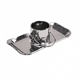 Bulldog Trailer Tongue Jack Foot Plate 2 inch Inner Tube 2.1 inch Height - 500244 