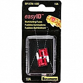 Bussman ATM Fuse Red Blade  10 Amp - Pack Of 2 