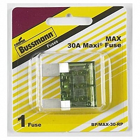 Bussman Fuse Maxi 30 Amp Single - BP/MAX-30-RP