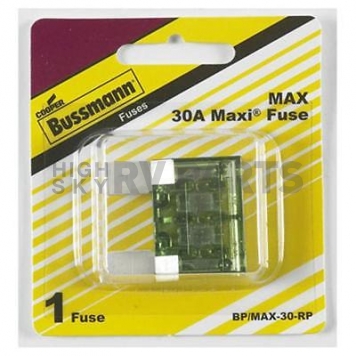 Bussman Fuse Maxi 30 Amp Single - BP/MAX-30-RP