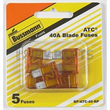 Bussman Fuse ATC 40 Amp Pack of 5 - BP/ATC-40-RP