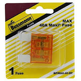 Bussman Fuse Maxi 40 Amp Single - BP/MAX-40-RP