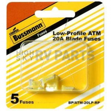 Bussman Fuse ATM 20 Amp Pack of 5 - BP/ATM-20LP-RP