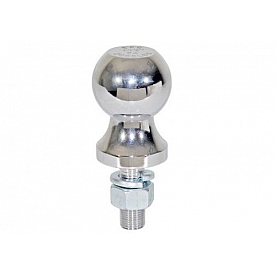 Buyers 2-5/16 inch Trailer Hitch Ball, 1-1/4 inch Shank X 2-1/2 inch Long 10000 GTW Chrome