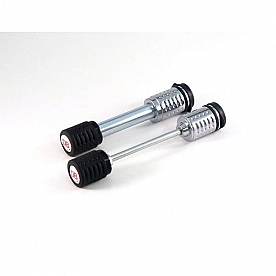 C.T Johnson 2 inch Receiver Hitch Lock & 2.5 inch Opening Surge Brake Style Coupler Lock - RHC34