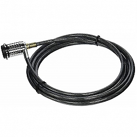 C.T Johnson Cable Lock 3/16 inch x 10' Length Vinyl Coated - CAB