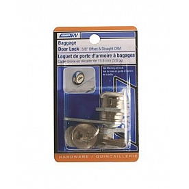 Cam Lock Cylinder Storage Compartment 5/8 inch - with 2 Keys - 44340