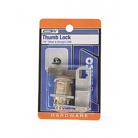 Cam Lock Cylinder Thumb Lock Storage Compartment 7/8 inch Camco