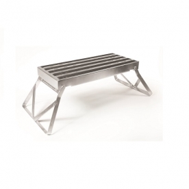 Camco Aluminum Foldable One Step Stool 7 inch Height