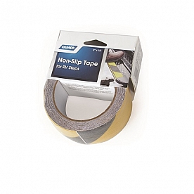 Camco Grip Tape for RV Steps 2 inch x 15' Roll - Black and Yellow - 25405 