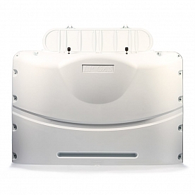 Camco Heavy-Duty 20lb Dual Propane Tank Cover - Polar White - 40523