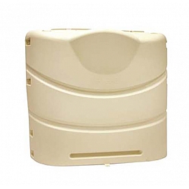Camco Heavy Duty Dual Propane Tank Cover - Colonial White - 40532