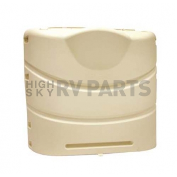 Camco Heavy Duty Dual Propane Tank Cover - Colonial White - 40532