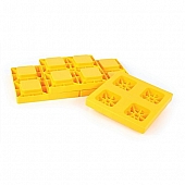 Camco Interlocking Leveling Block Plastic - Set of 4 - 44501 